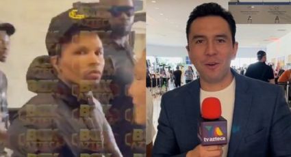Gervonta Davis agrede a César Castro, periodista de TV Azteca (VIDEO)