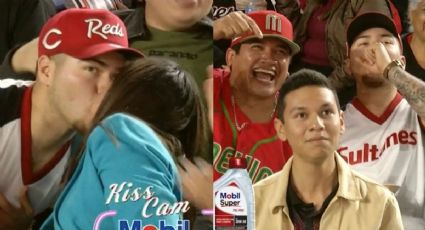 ¡La decepción! Mujer besa a otro hombre en la Kiss Cam y menosprecia a su amigo (video)