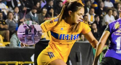 Jana Gutierrez de Tigres Femenil presume pasos de baile con un fan (VIDEO)