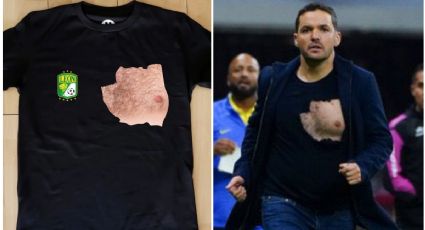 ¡Ingeniosos! Tienda vende playeras ‘rotas’ inspiradas en la discusión de Larcamón y ‘Tano’ Ortiz