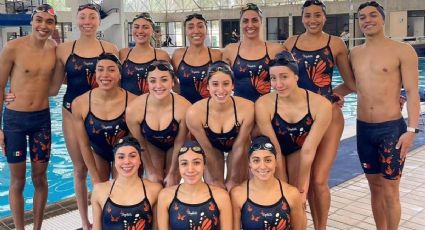 ¿Y el apoyo? Equipo de natación de México vende uniformes para pagar sus competencias