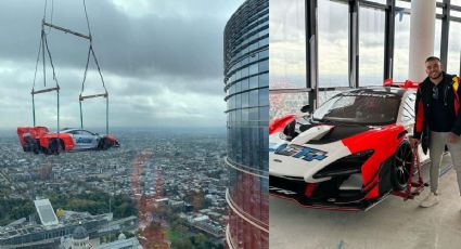 Millonario sube su McLaren Senna GTR hasta lo más alto de su departamento, ¿cómo lo hizo?