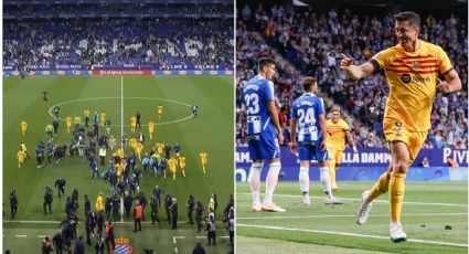 LaLiga: Aficionados del Espanyol persiguen a jugadores del Barcelona tras celebrar título (VIDEO)