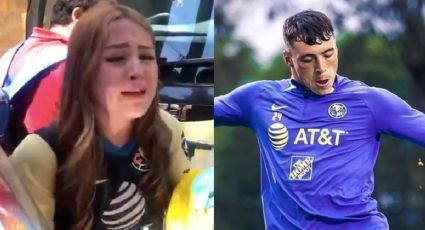 Aficionada del América llora desconsolada por no ver a Federico Viñas; asegura que caminó por horas