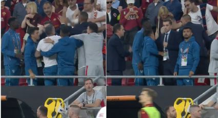 ‘Tecatito’ Corona y fans de Roma protagonizan 'pleito' durante triunfo del Sevilla en Europa League