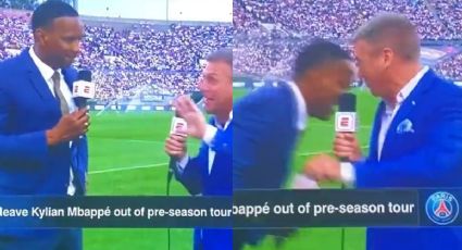 Reportero se desmaya en vivo previo al Real Madrid vs Milan (VIDEO)