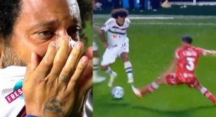 Marcelo rompe en llanto tras lesionar de gravedad con un amague a un rival (VIDEO)
