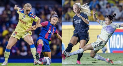 Barcelona y Real Madrid vencen con GOLAZOS a América y Tigres Femenil (VIDEOS)