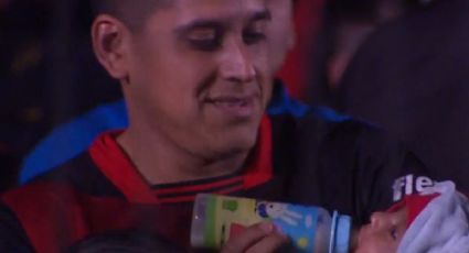 Nominan a "The Best" a aficionado argentino que alimentó a su bebé en pleno partido (VIDEO)