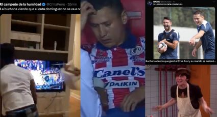 'Cata' Domínguez se lleva los memes tras "lesionarse" en la victoria de Cruz Azul vs San Luis