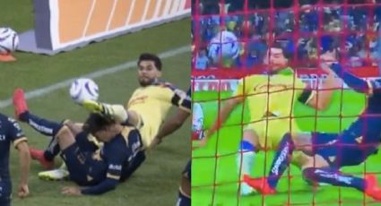 Aficionados señalan doble robo en contra del América en gol anulado de Henry Martín