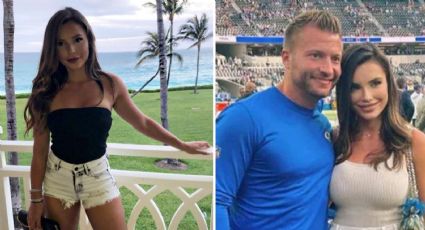 NFL: ella es Veronika Khomyn, la esposa de Sean McVay, el coach de Los Ángeles Rams