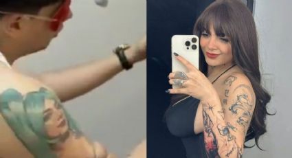 Fan que se tatuó a Karely Ruiz se lleva recompensa de la influencer... y también muchos memes