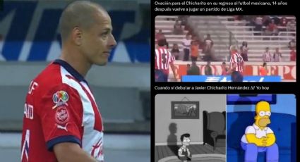 'Chicharito' se lleva los memes en su regreso a la Liga MX en victoria de Chivas vs Pumas