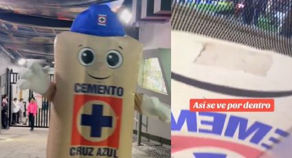 "Costalito" de Cruz Azul se hace viral por compartir como es un día de partido