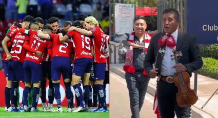 Aficionado de Chivas le lleva mariachi al equipo previo al partido vs América (VIDEO)