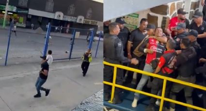 Afición de Atlas y Rayados protagonizan pelea tras el partido en el Jalisco