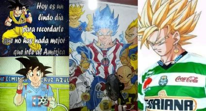 FOTOS | Dragon Ball y sus imágenes más random relacionadas con la Liga MX