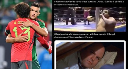 César Montes suma su segundo descenso consecutivo y es víctima de los memes, ¿y Ochoa?