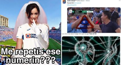 Los memes asocian al 33 con la victoria de Cruz Azul sobre Rayados