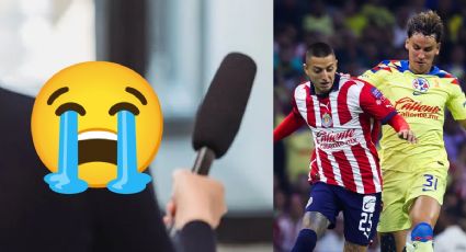 Popular periodista es es exhibido por LLORAR la eliminación de Chivas ante América (VIDEO)