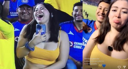 Revelan la identidad de la aficionada del América que se viralizó en el partido vs Cruz Azul