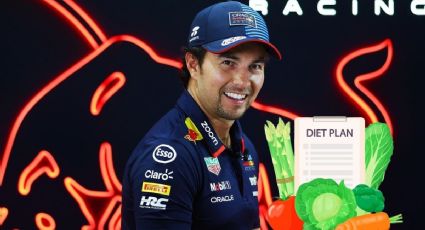 El menú de 'Checo' Pérez antes de cada carrera en la Fórmula Uno