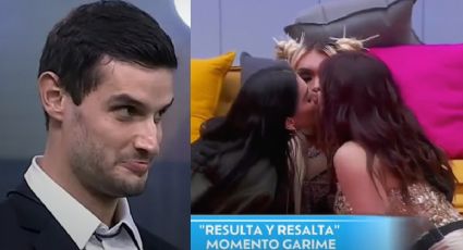 Adrián Marcelo se burla del beso de tres entre Wendy Guevara, Karime y Gala Montes